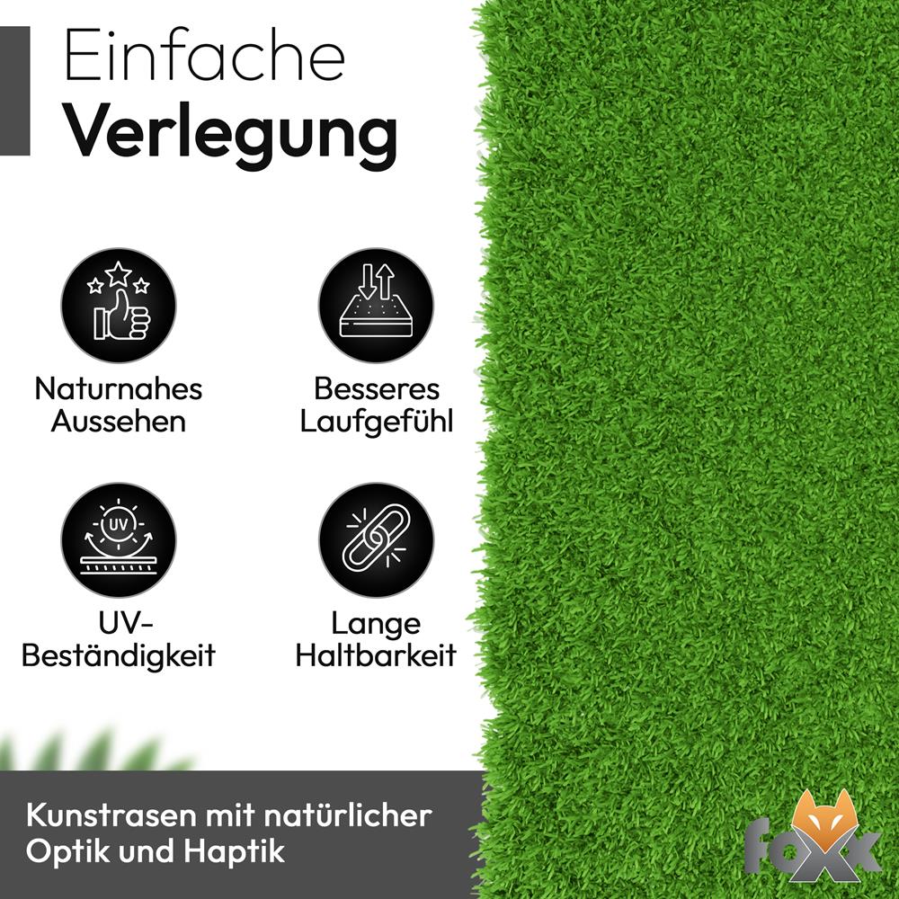 Bild 5 Kunstrasen (10 mm) für Garten, Balkon oder Terrasse