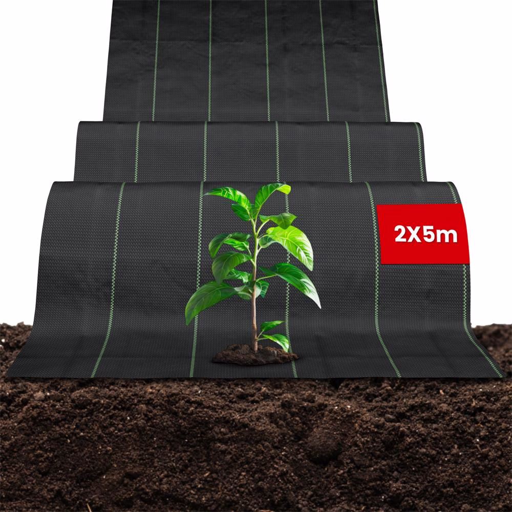 Bild 1 Unkrautvlies 90g/m² Reißfestes Gartenvlies gegen Unkraut Unkrautfolie