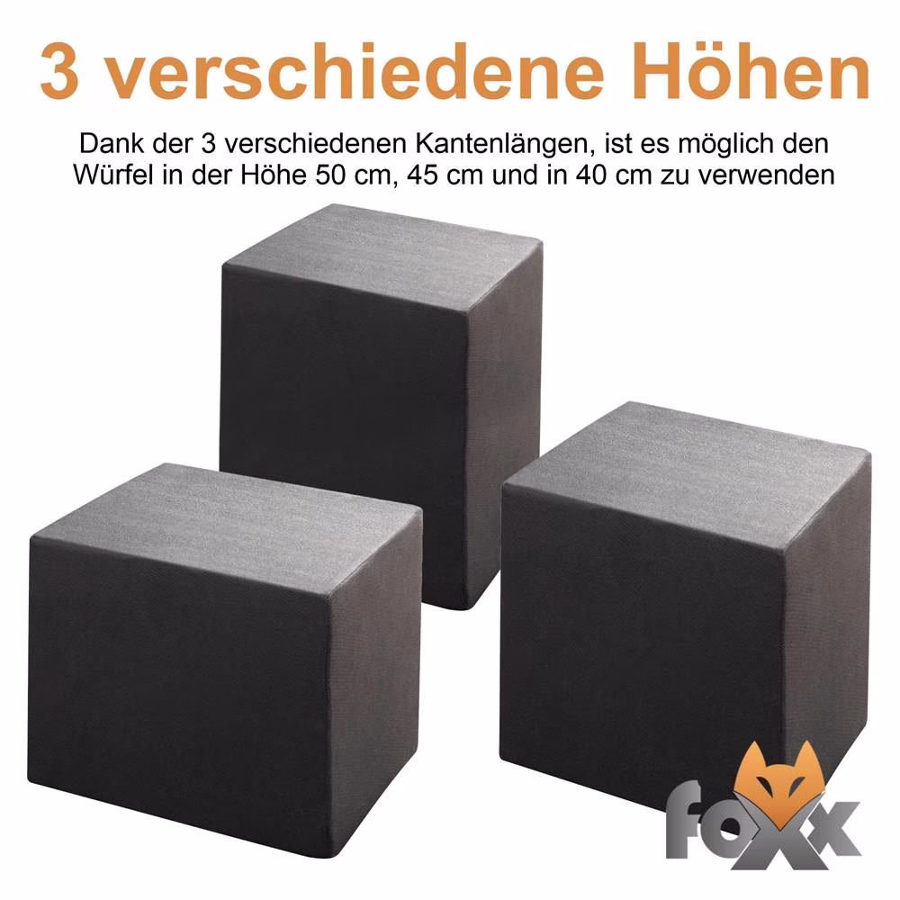 Bild 3 Bandscheibenwürfel Stufenbett Lagerungswürfel