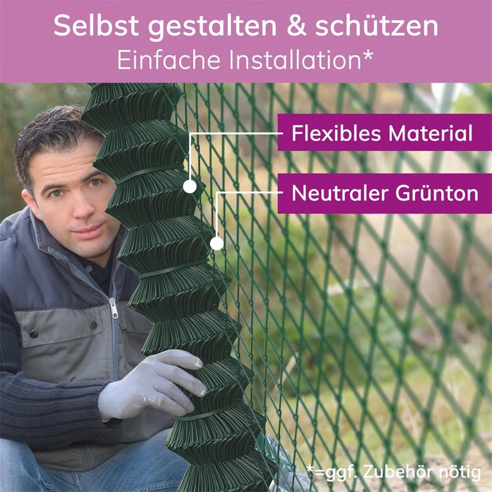 Bild 5 Maschendrahtzaun Gartenzaun grün