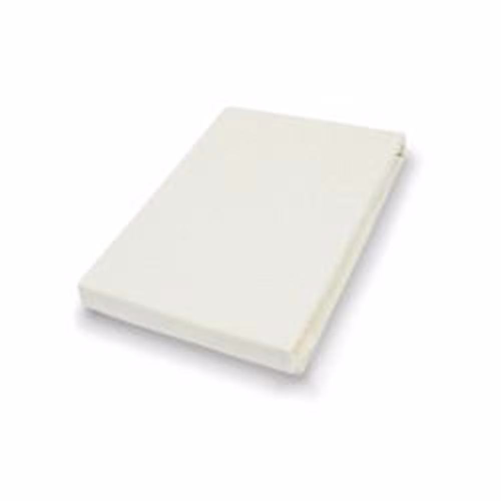Bio Mako Feinjersey Spannbetttuch 100x200cm ecru