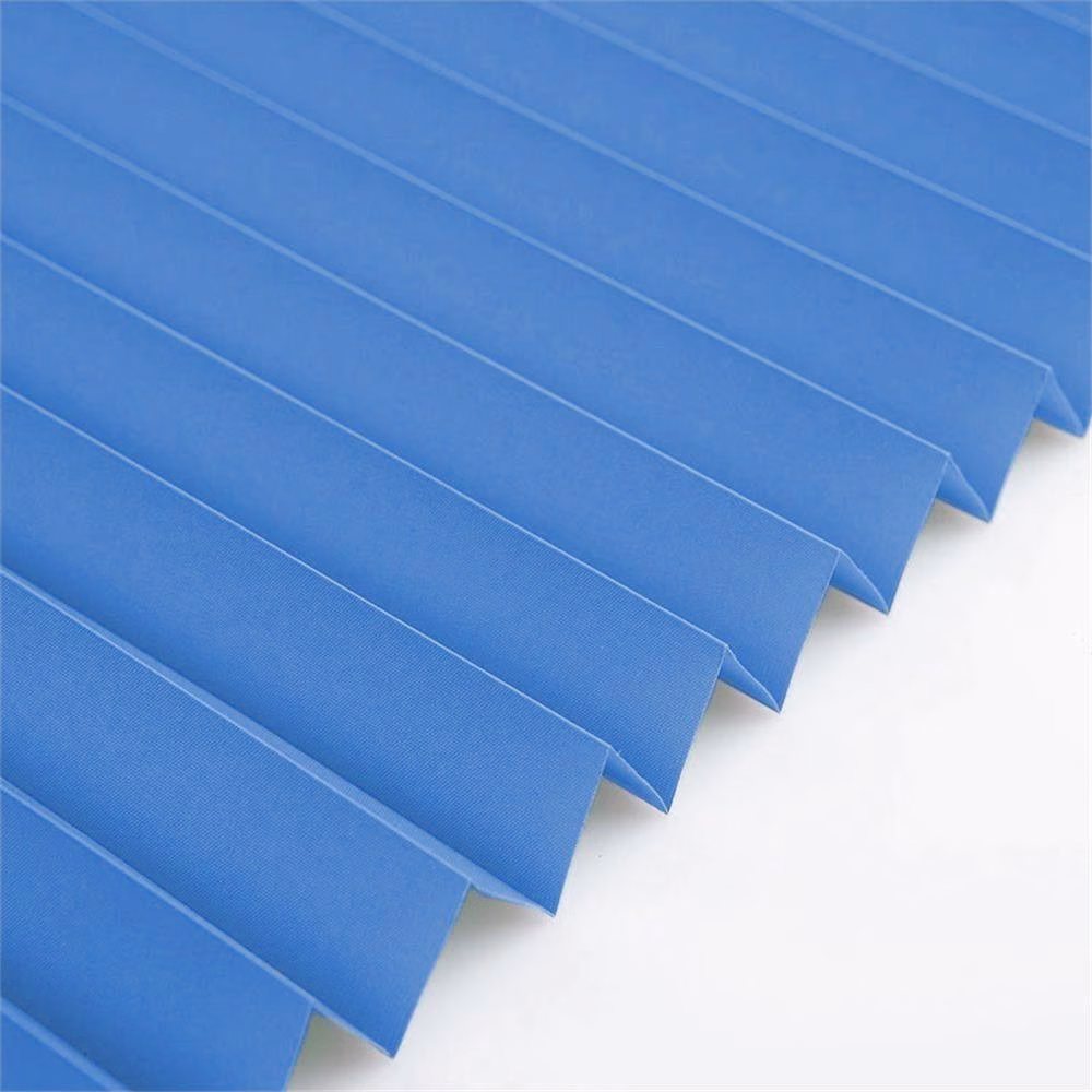 Bild 1 Plissee Foxx nach Maß Krepp 06 blau