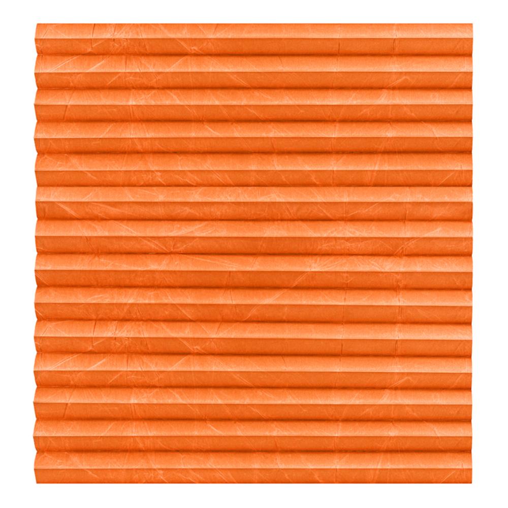 Plissee B!HOME nach Maß Hamburg Crush Perlex 224 Orange