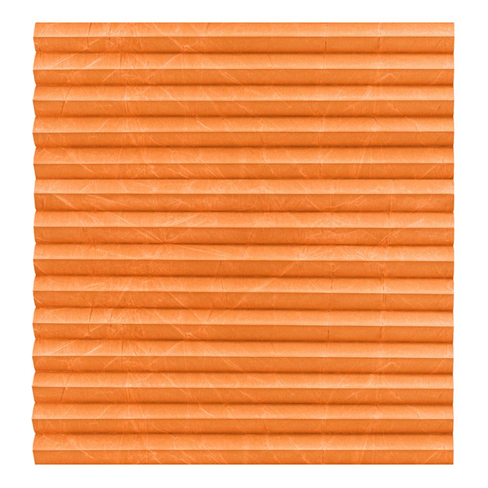 Plissee B!HOME nach Maß Hamburg Crush Perlex 210 Orange