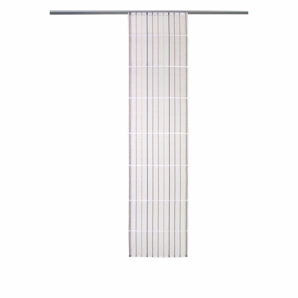 Flächengardine Organza gestreift